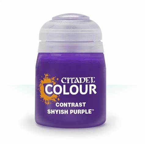 CONTRAST: SHYISH PURPLE