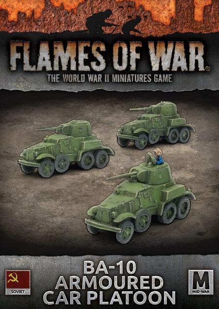 SBX46 BA-10 Armoured Car Platoon Battlefront- Blitz and Peaces