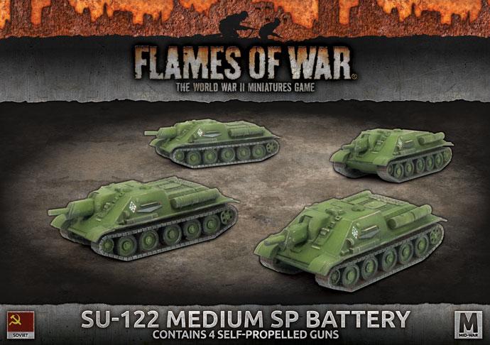 SBX60 SU-122 Medium SP Battery Battlefront- Blitz and Peaces