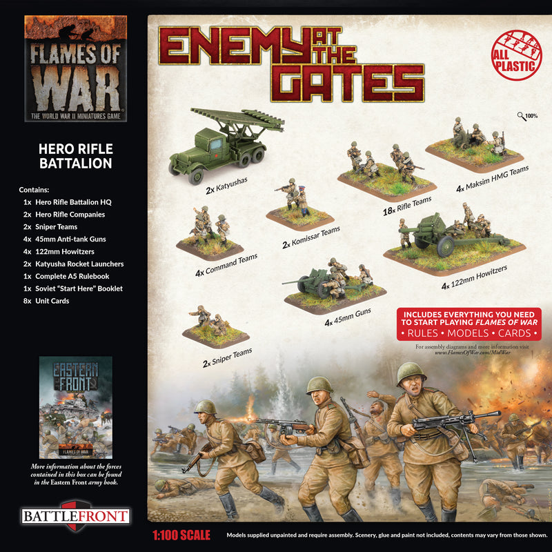 Enemy at the Gates Soviet Hero Rifle Battlalion Army Deal (MW)