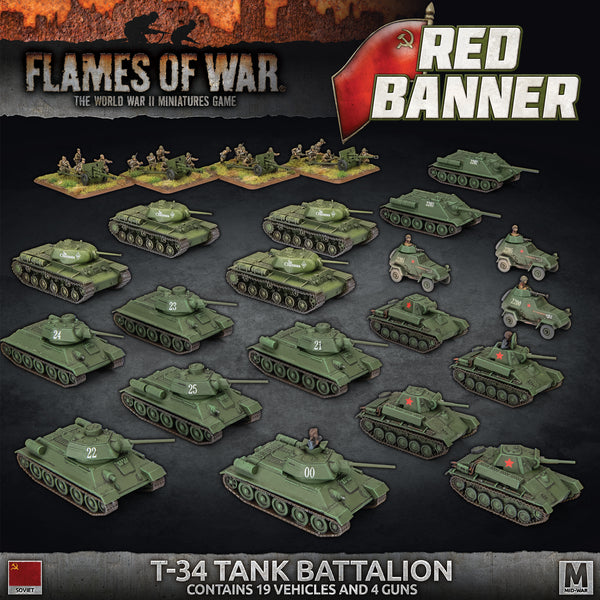 Red Banner Soviet Tank Battalion Army Deal (MW)