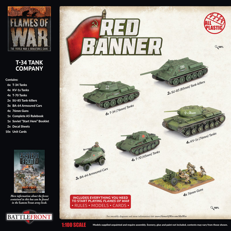 Red Banner Soviet Tank Battalion Army Deal (MW)