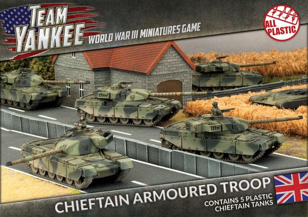 TBBX01 Chieftan Armoured Troop (Plastic) Battlefront- Blitz and Peaces