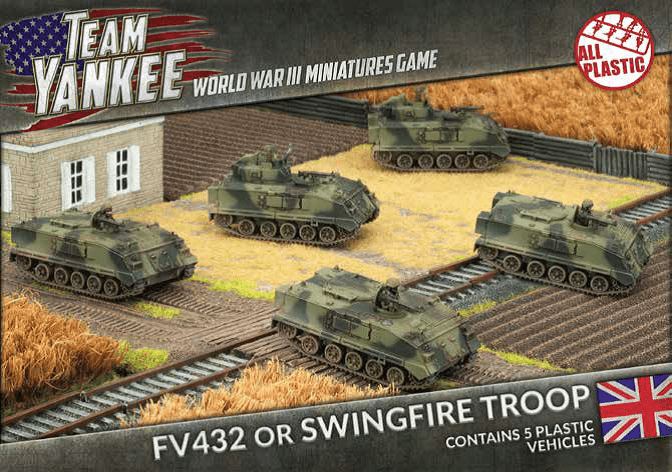 TBBX02 FV432 or Swingfire Troop (Plastic) Battlefront- Blitz and Peaces