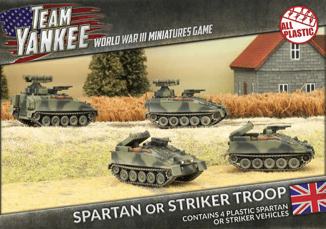 TBBX04 Spartan or Striker Troop (Plastic) Battlefront- Blitz and Peaces