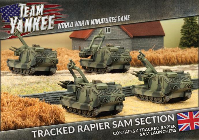 TBBX07 Tracked Rapier SAM Section Battlefront- Blitz and Peaces