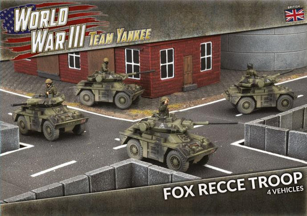 TBBX13 Fox Recce Troop (Plastic) Battlefront- Blitz and Peaces