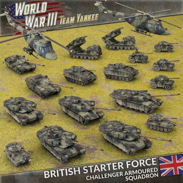 TBRAB03 British Starter Force: Challenger Armoured Squadron Battlefront- Blitz and Peaces