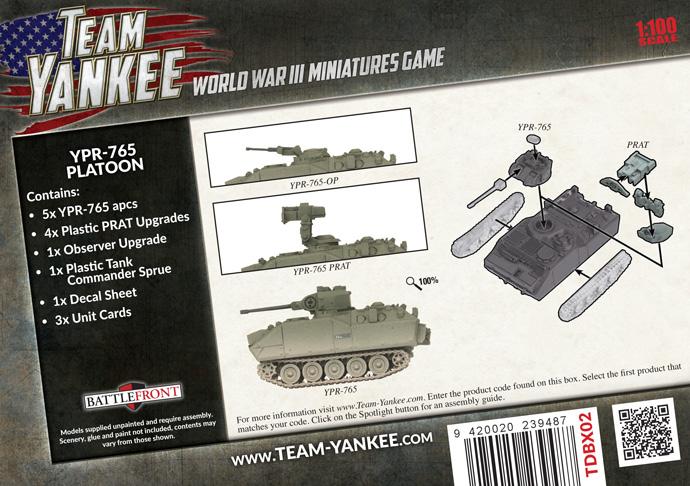 TDBX02 YPR-765 Platoon Battlefront- Blitz and Peaces