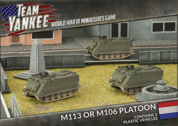 TDBX03 M113 or M106 Platoon (Plastic) Battlefront- Blitz and Peaces