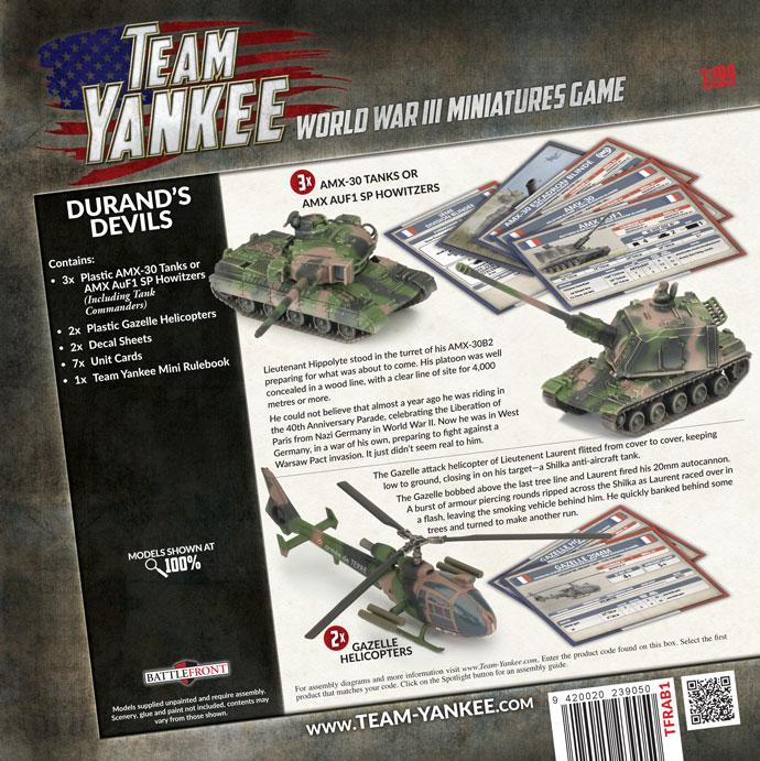 TFRAB1 Durand's Devils (Plastic Army Deal) Battlefront- Blitz and Peaces