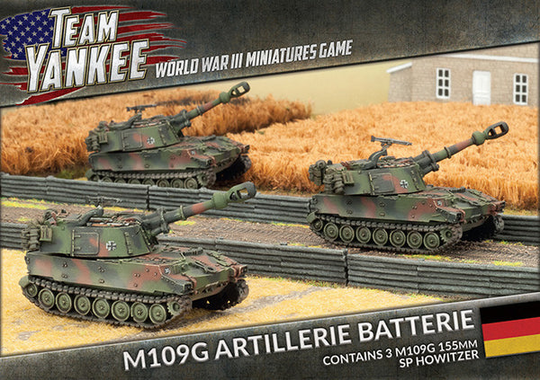 TGBX10 M109G Panzerartillerie Batterie Battlefront- Blitz and Peaces