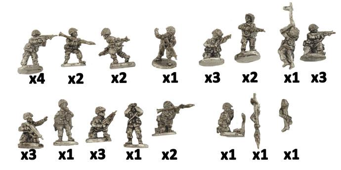TIR702 Mechanised Infantry Platoon Battlefront- Blitz and Peaces
