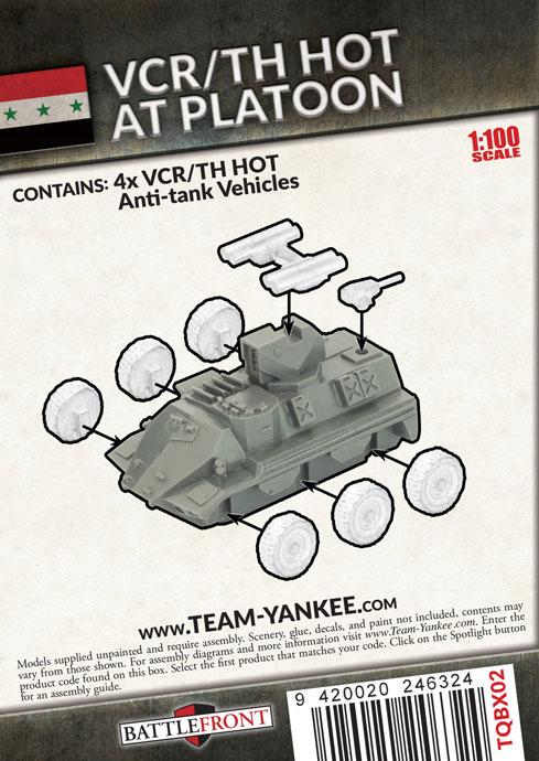 TQBX02 VCR/TH HOT Anti-tank Platoon Battlefront- Blitz and Peaces