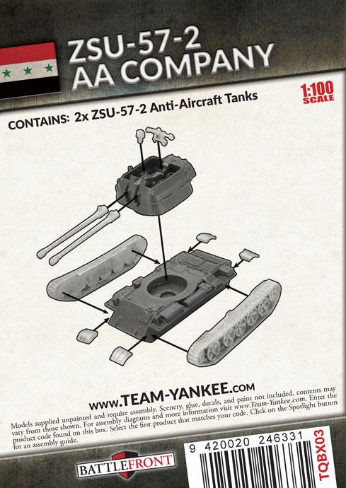 TQBX03 ZSU-57-2 AA Company Battlefront- Blitz and Peaces