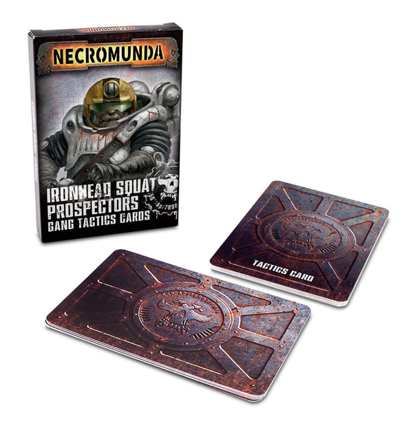 IRONHEAD SQUAD PROSPECTOR TACTICS CARDS