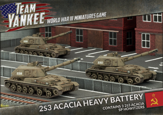 TSBX17 2S3 Acacia Heavy SP Howitzer Battery Battlefront- Blitz and Peaces