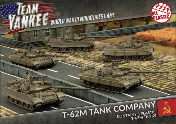 TSBX19 T-62M Tank Company (5 tanks) Battlefront- Blitz and Peaces