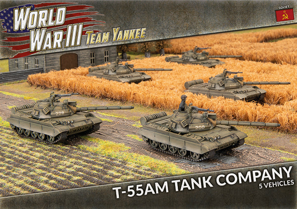 TSBX22 T-55 Tankovy Company (x5 Plastic)