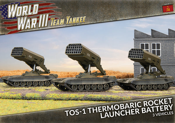 TSBX25 TOS-1 Rocket Launcher Battery (x3)
