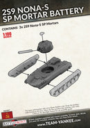 TSBX33 2S9 Nona-S SP Mortar Battery (x3)