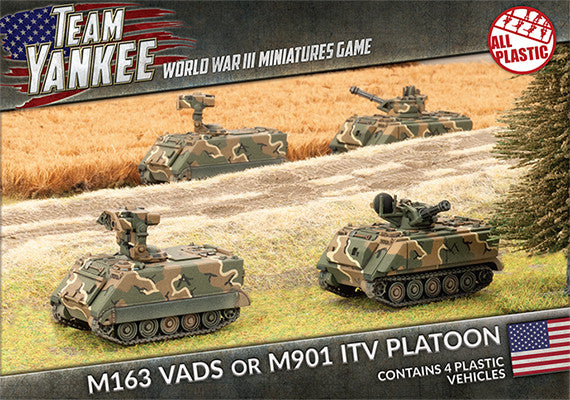 TUBX02 M163 VADS or M901 ITV Platoon (Plastic)