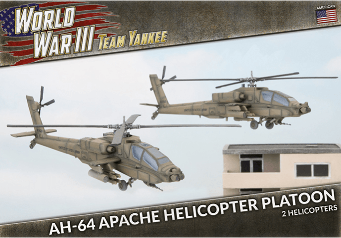 TUBX21 AH-64 Apache Helicopter Platoon Battlefront- Blitz and Peaces