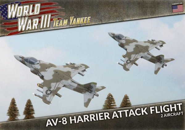 TUBX26 AV-8 Harrier Attack Flight (Plastic) Battlefront- Blitz and Peaces