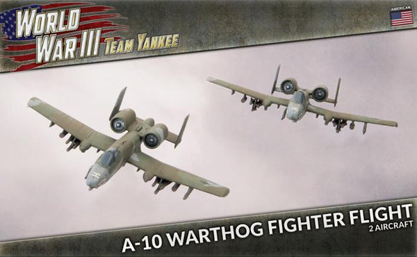 TUBX27 A-10 Warthog Fighter Flight (Plastic) Battlefront- Blitz and Peaces