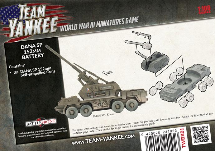 TWBX01 DANA SP 152mm Artillery Battery Battlefront- Blitz and Peaces