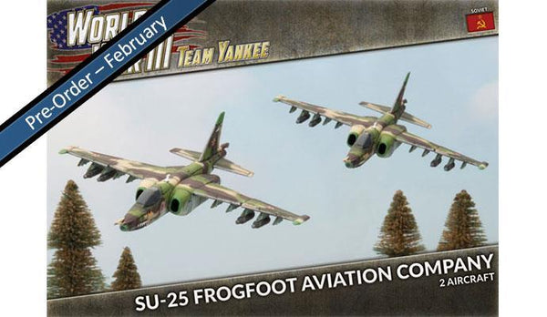 TSBX20 SU-25 Frogfoot Aviation Company (Plastic) Battlefront- Blitz and Peaces