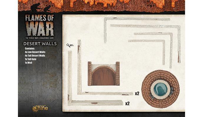 BB225 Desert Walls Battlefront- Blitz and Peaces
