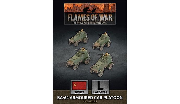 SBX86 BA-64 Armored car platoon