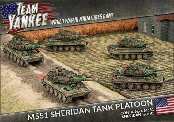 TUBX17 M551 Sheridan Tank Platoon Battlefront- Blitz and Peaces