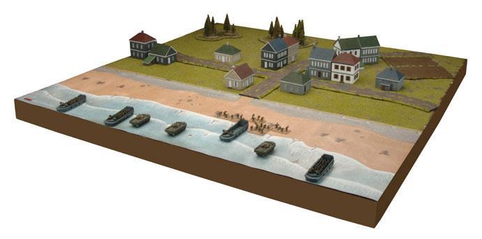 FW403A D-Day Beach Landing Mat Battlefront- Blitz and Peaces