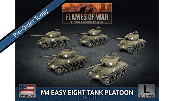 UBX91 M4 Easy Eight (76mm) Platoon (x5 Plastic)