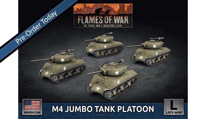 UBX92 M4 Jumbo Platoon (x4 Plastic)