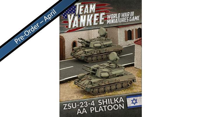 TIBX06 ZSU-23-4 Shilka AA Platoon Battlefront- Blitz and Peaces