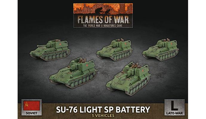 SBX65 SU-76 Light SP Battery