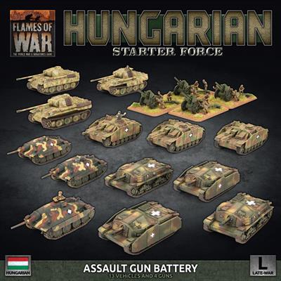 HUAB01 Hungarian Starter Force: Zrinyi Assault Gun Battery (Plastic)