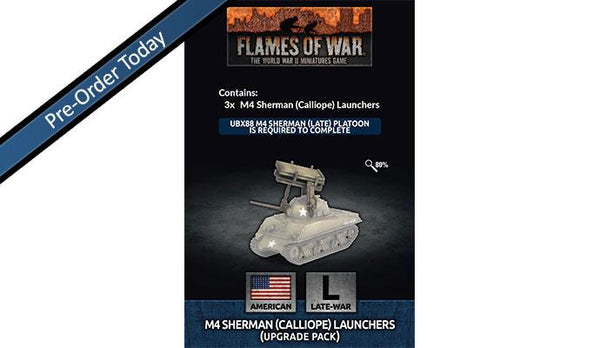 US147 M4 Sherman (T34 Calliope) Launchers (Upgrade Pack)