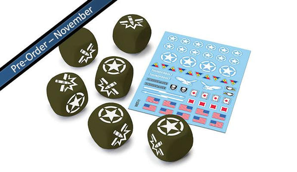 WOt11 U.S.A. Dice (x6) & Decal (x1)