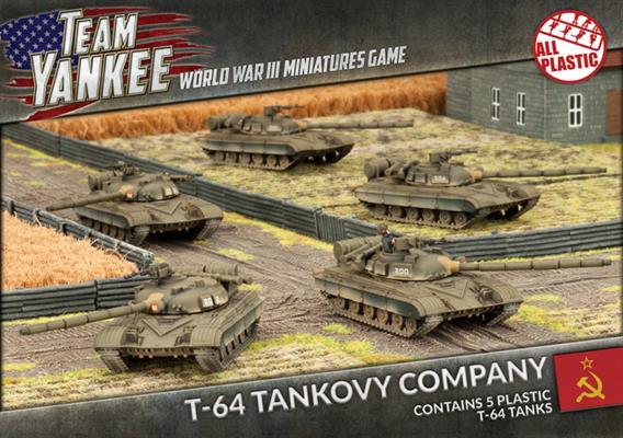 TSBX13 T-64 Tankovy Company (Plastic) Battlefront- Blitz and Peaces