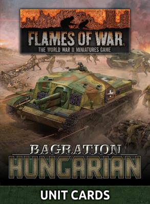 FW269HU Bagration: Hungarian Unit Cards