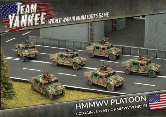 TUBX14 HMMWV Platoon (Plastic) Battlefront- Blitz and Peaces