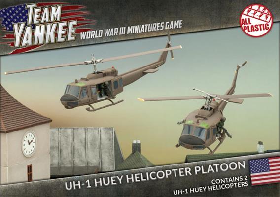 TUBX07 Huey Helicopter Flight (Plastic) Battlefront- Blitz and Peaces
