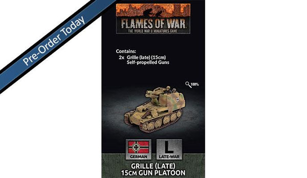 GE152 Grille (Late) (15cm) Gun Platoon (x2)