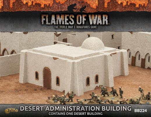 BB224 Desert Administration Building Battlefront- Blitz and Peaces