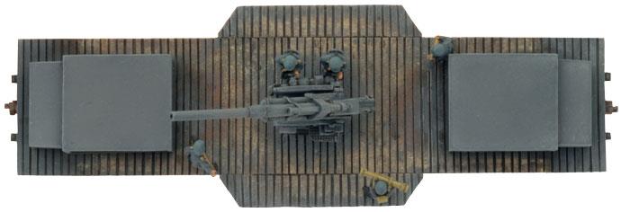 GBX87 10.5cm FlaK Railway Car