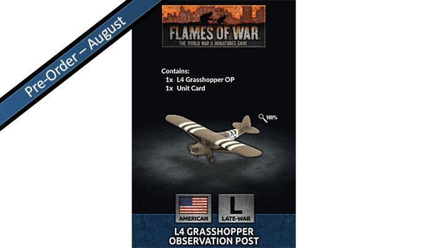 US951 L4 Grasshopper Observation Post Battlefront- Blitz and Peaces